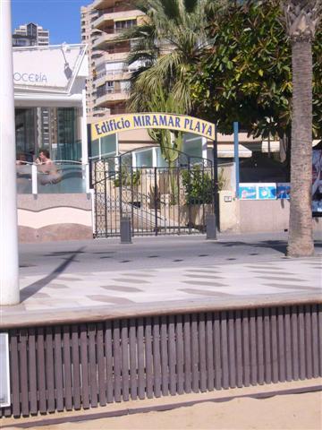 Miramar Playa - Fincas Arena Benidorm Eksteriør bilde